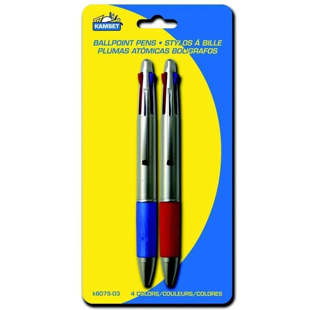Elite 4 Color Ballpoint Pens -2 Trusted