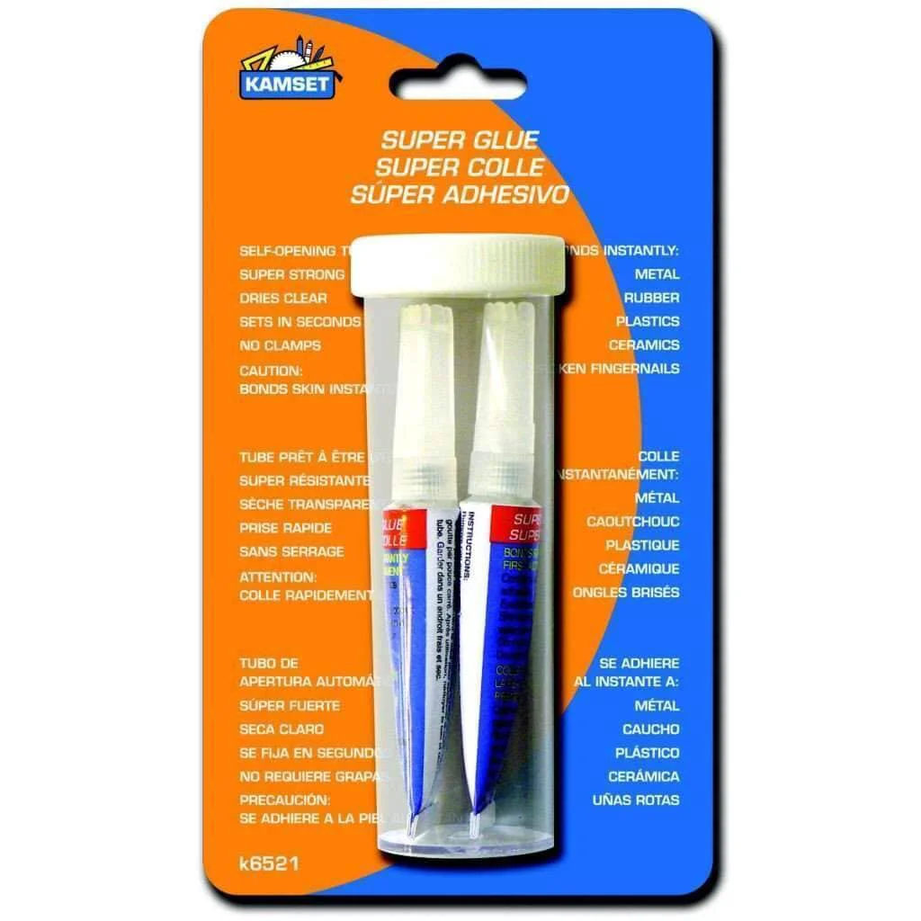 Expertly Made Super Glue 2x3ml World-Class