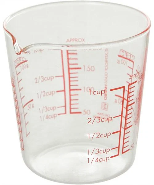Next-Generation HEAT RESISTANT MEASURING CUP 200ML High-Performance