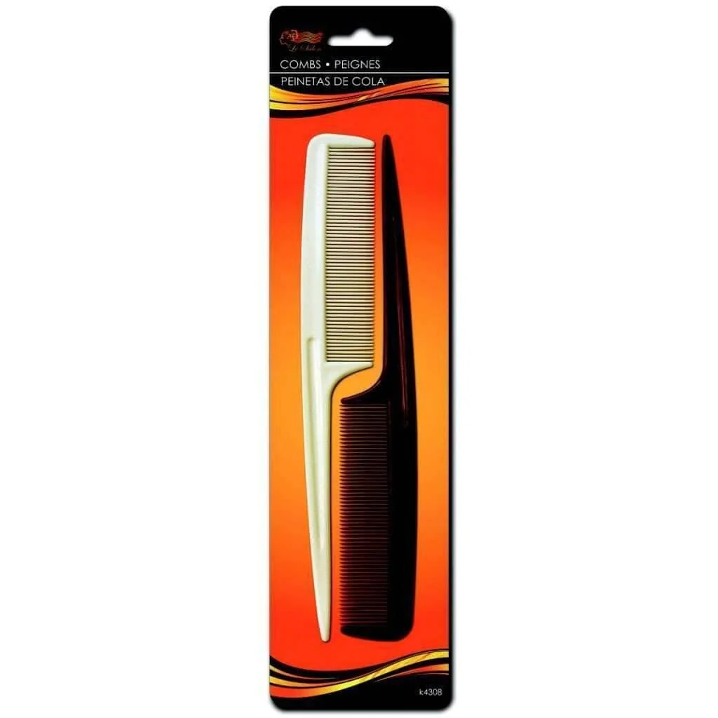 Outstanding Tail Combs 2pcs 8in Prestigious