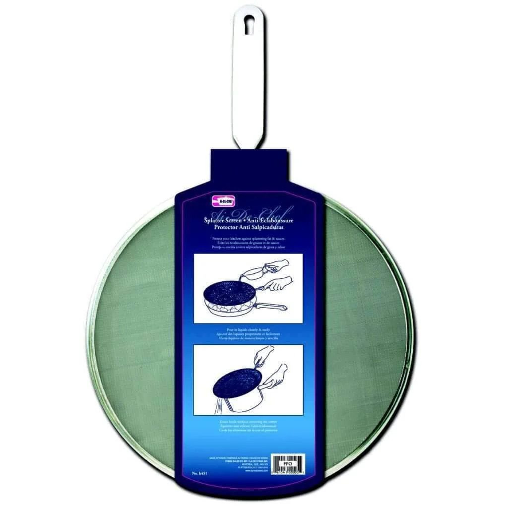 Traditional Splatter Screen Versatile
