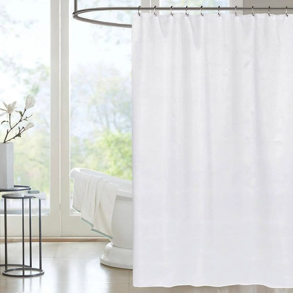 Exclusive Rideau de douche en coton Cotton Shower Curtain Genuine