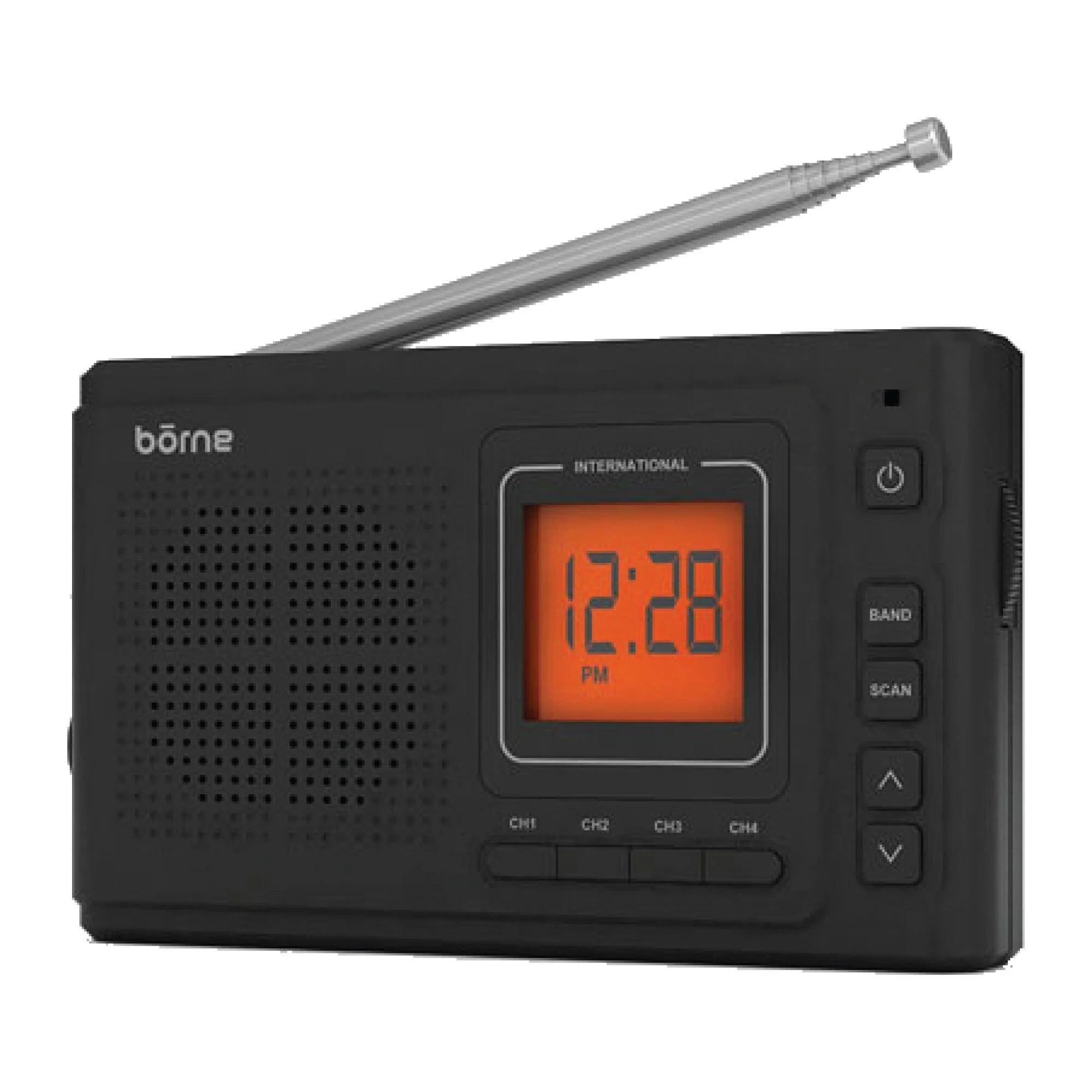 User-Friendly bōrne – 12 Band Portable AM FM Radio Relaxed
