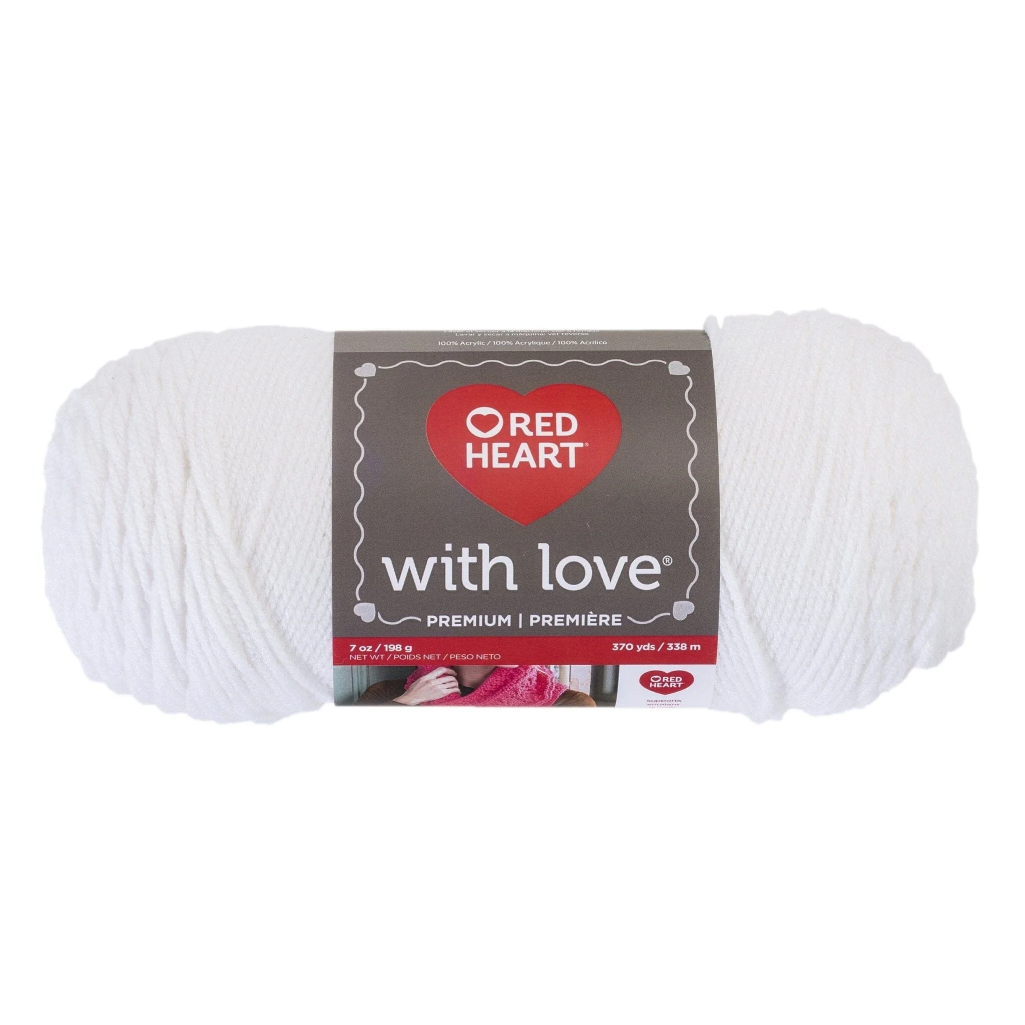 Artisan Red Heart With Love White Pure