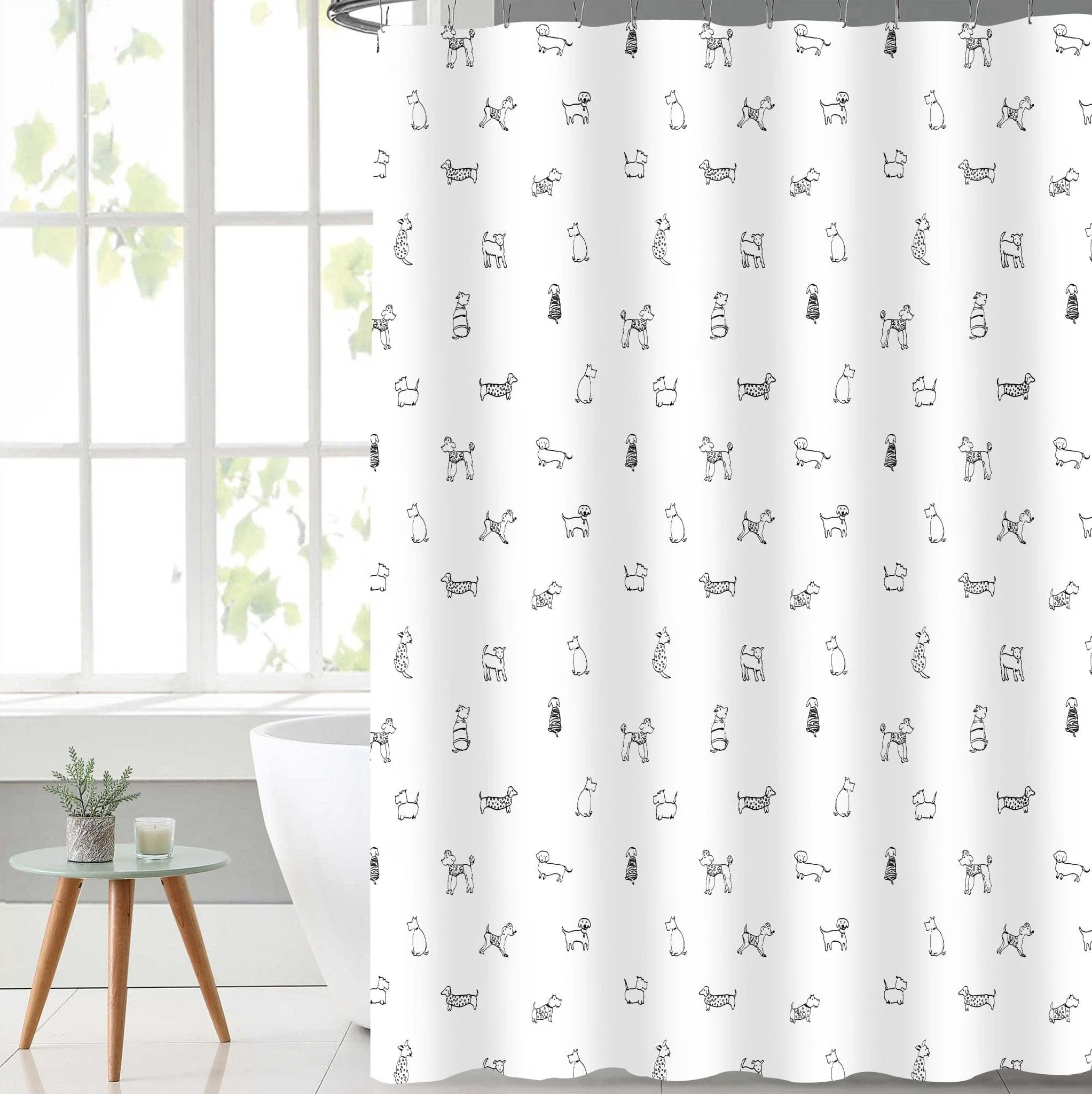 Verified Doggy – Shower Curtain Versatile