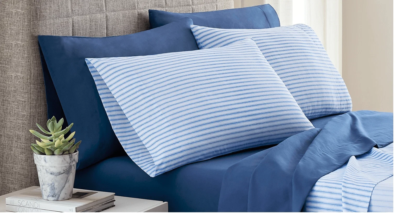 Practical Lauren Taylor – Printed Microfiber Sheet Set Stylish