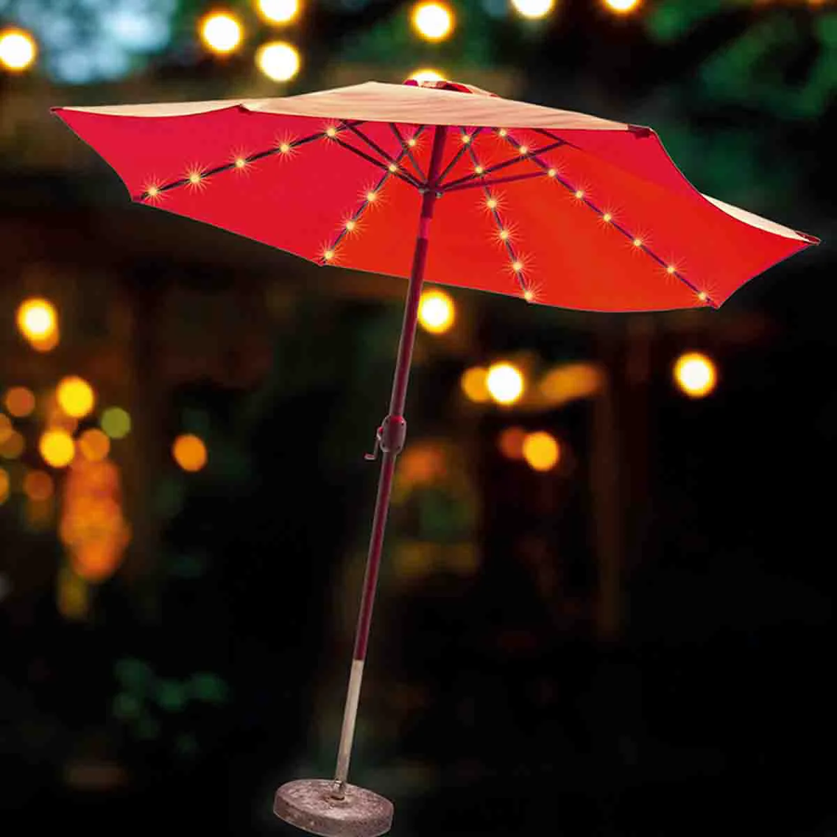 Eco-Friendly Lauren Taylor – Solar LED Parasol Light Sophisticated