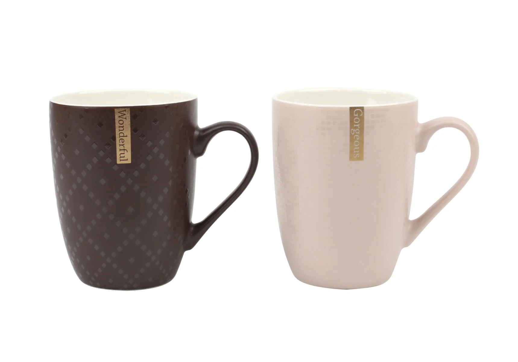 Healthy New Bone Mug 11oz Embossed And Golden Asst Colors Quality