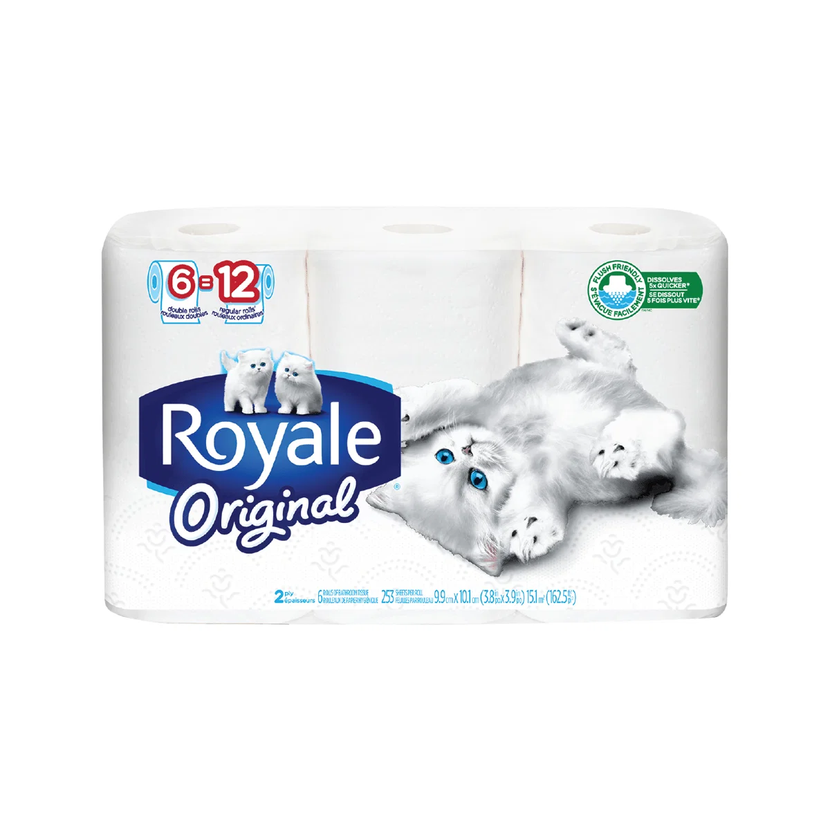 Effective Toilet Paper Royale 6 Double Rolls Next-Generation