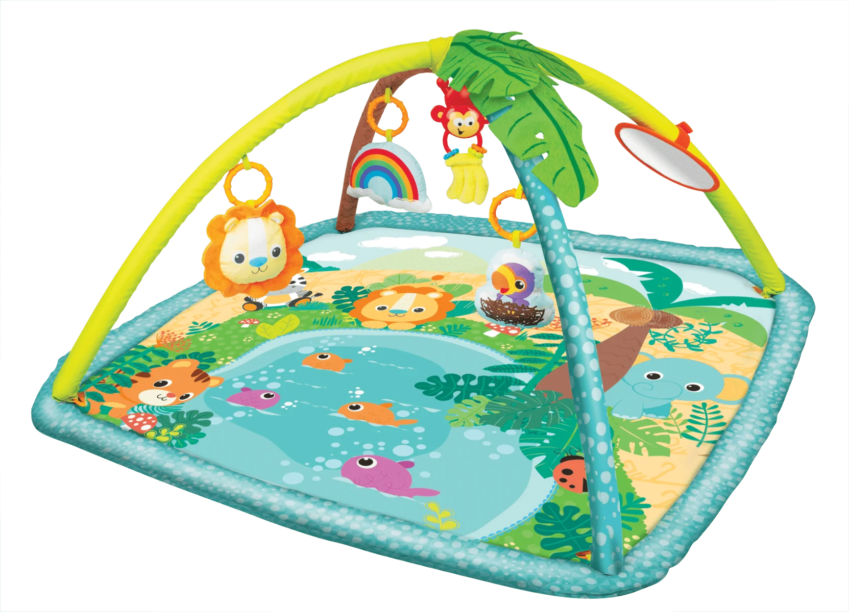 Durable Jungle Fun Activity Gym Breathable