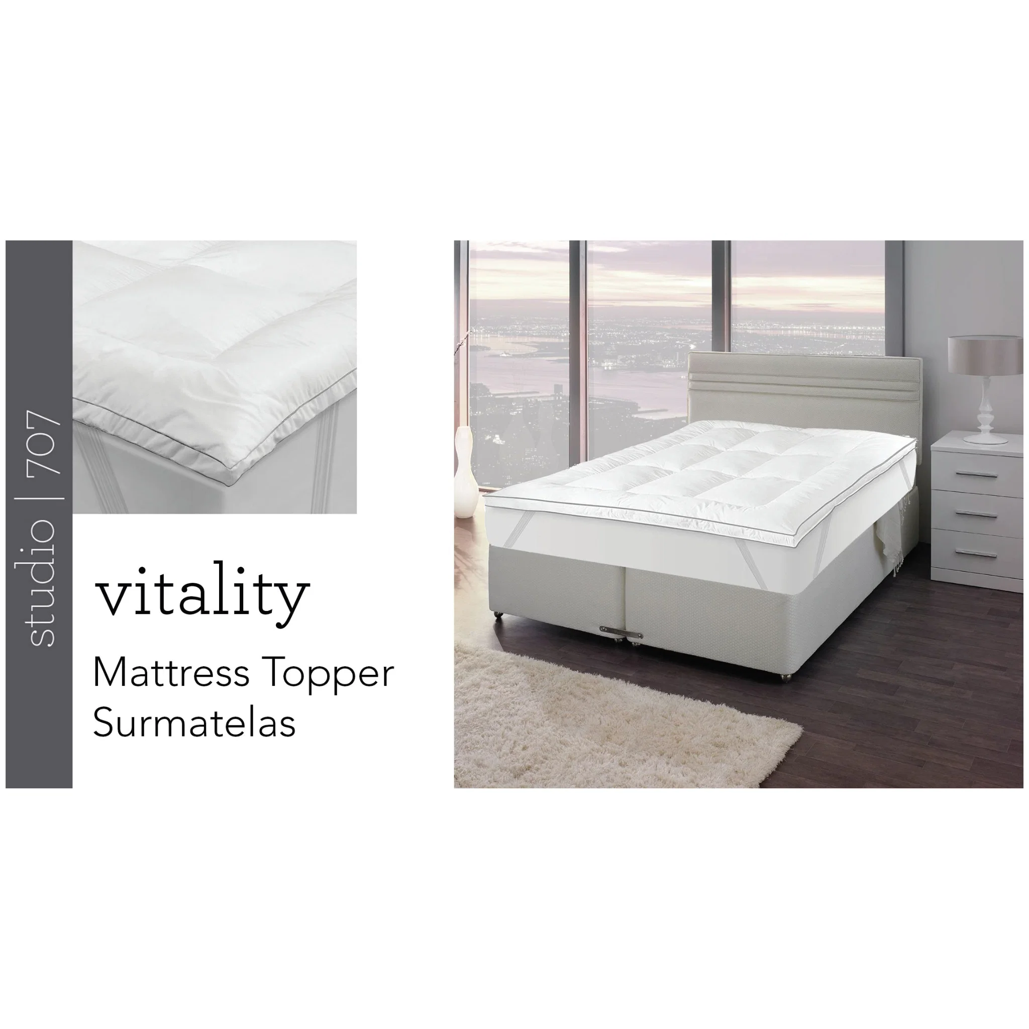 Optimized VITALITY – Mattress Topper Vitality Superior