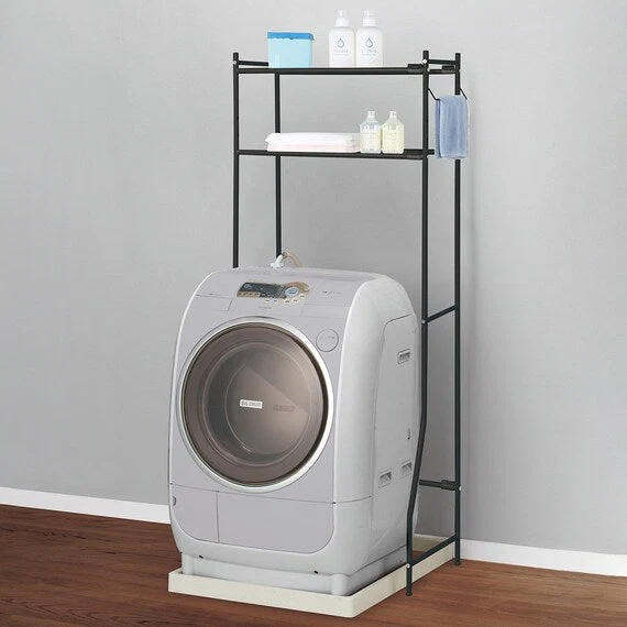 Durable OVER THE WASHING MACHINE RACK DK001 BK Versatile
