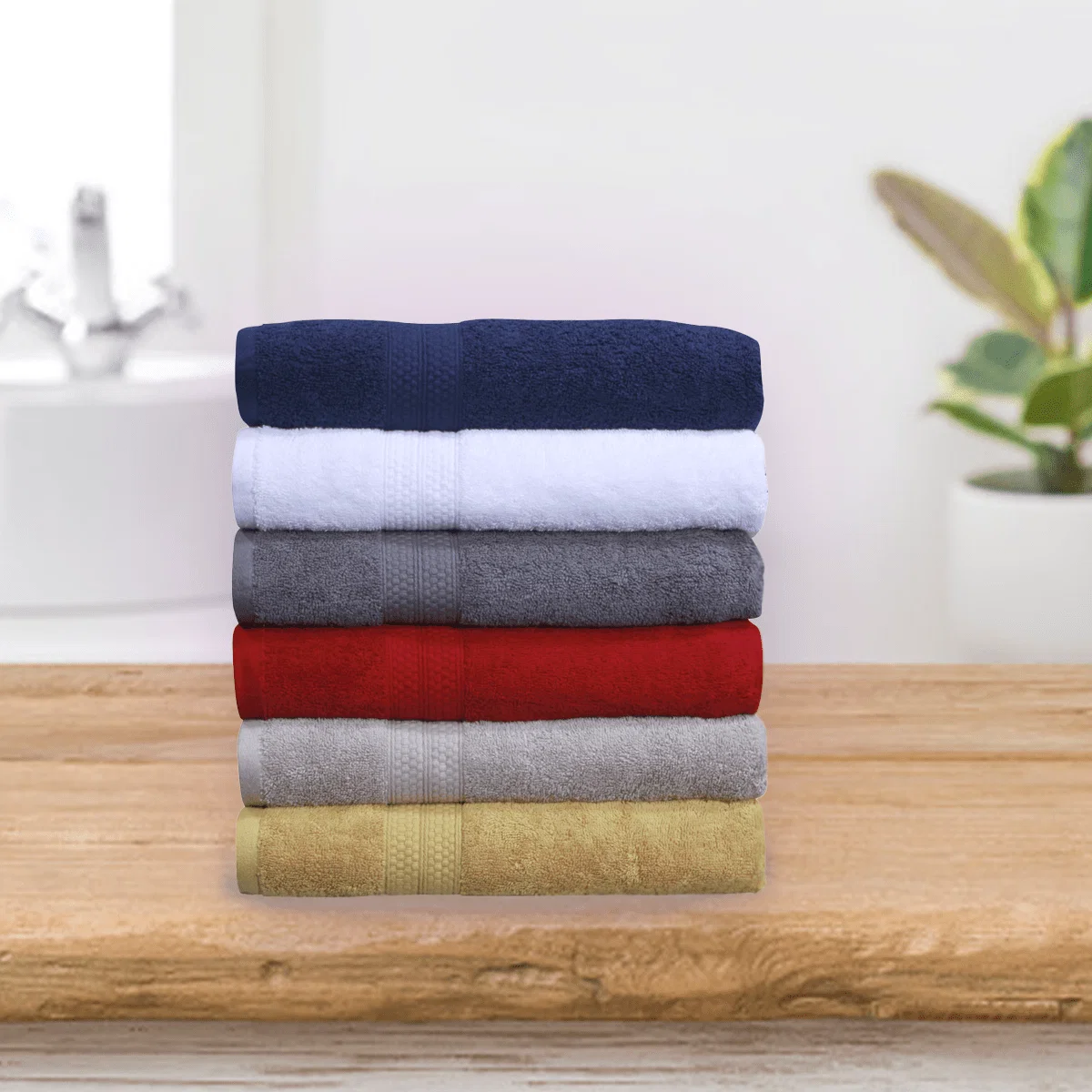 Contemporary Egyptian Cotton Towel Refined