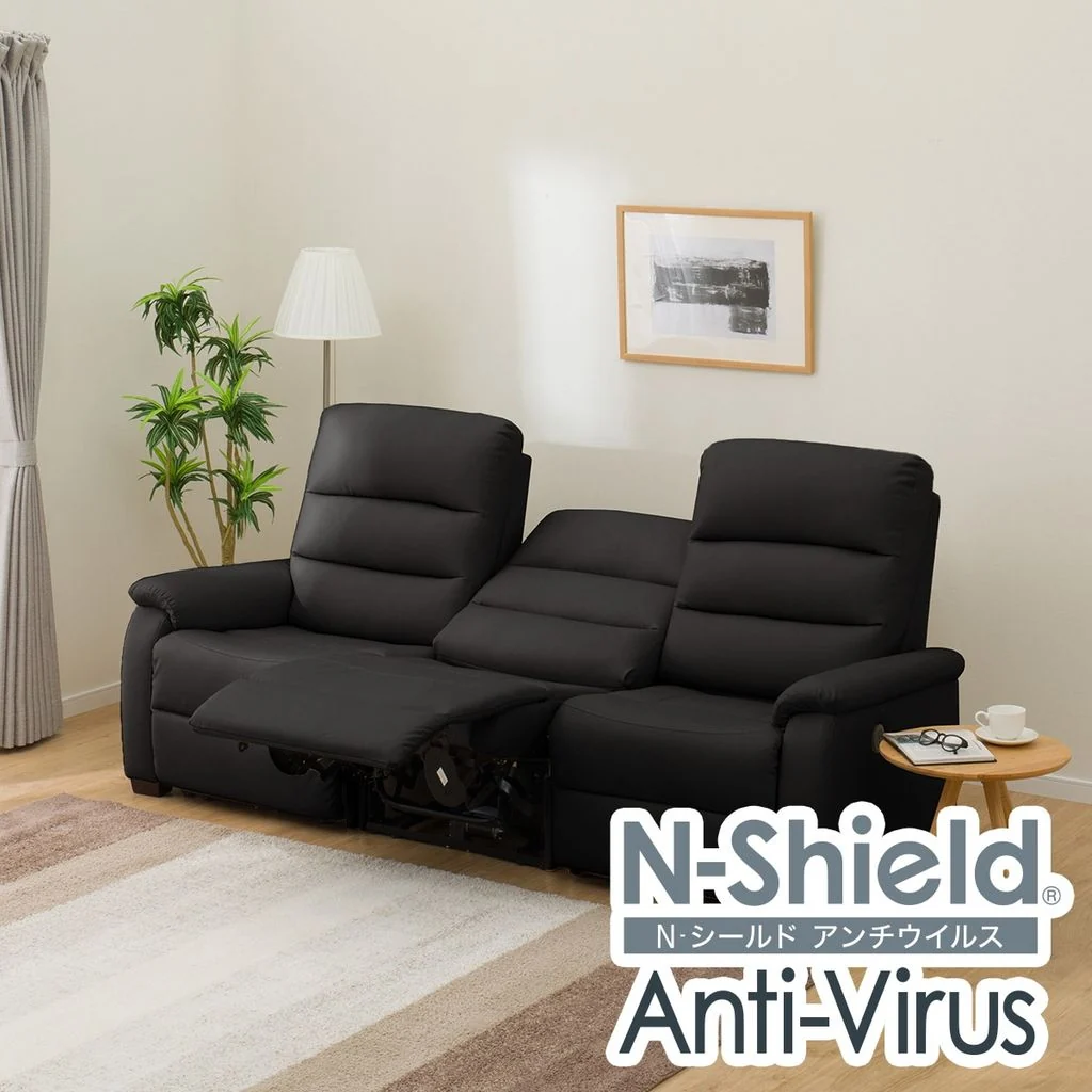 Superior 3 ELECTRIC 3P SOFA N-BELIEVA ANTIVIRUS N-SHIELD BK Environmentally Friendly