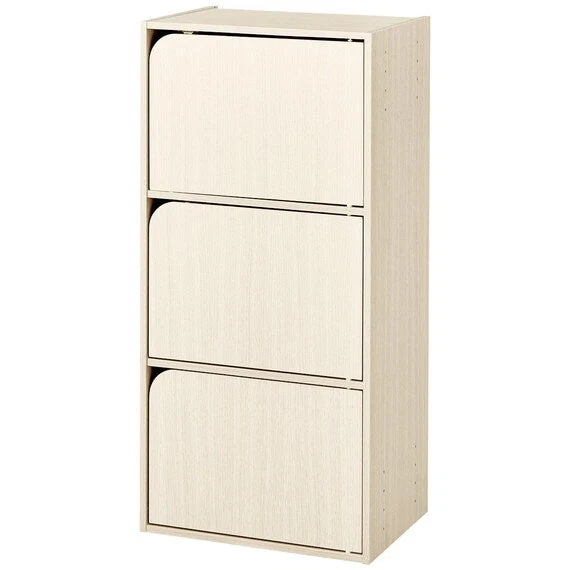 Smooth STACKING COLOUR BOX NCOLOBO DOOR 3TIER WW Dependable
