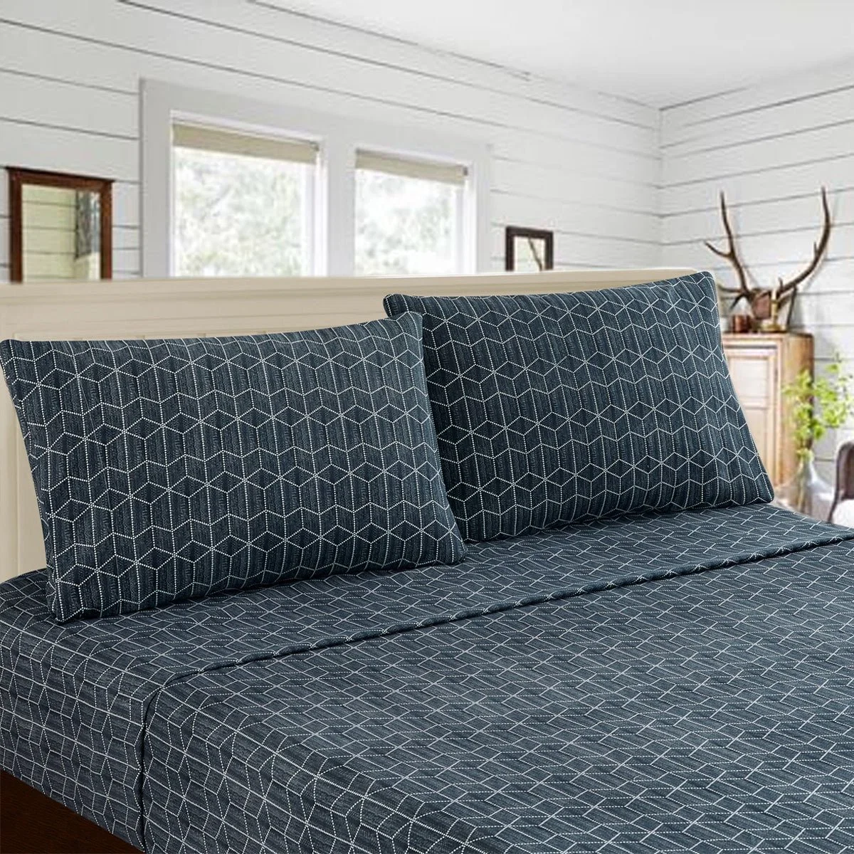Next-Generation Busby Sheet Set – Blue Environmentally Friendly