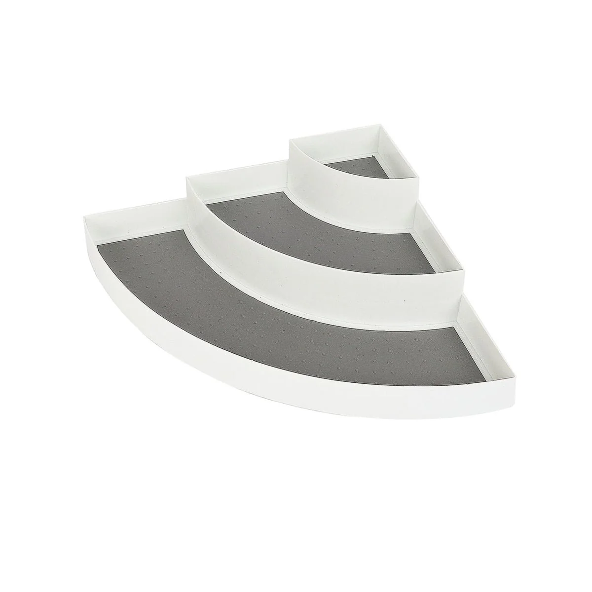 Dependable Kitchen Corner Rack White grey Clean
