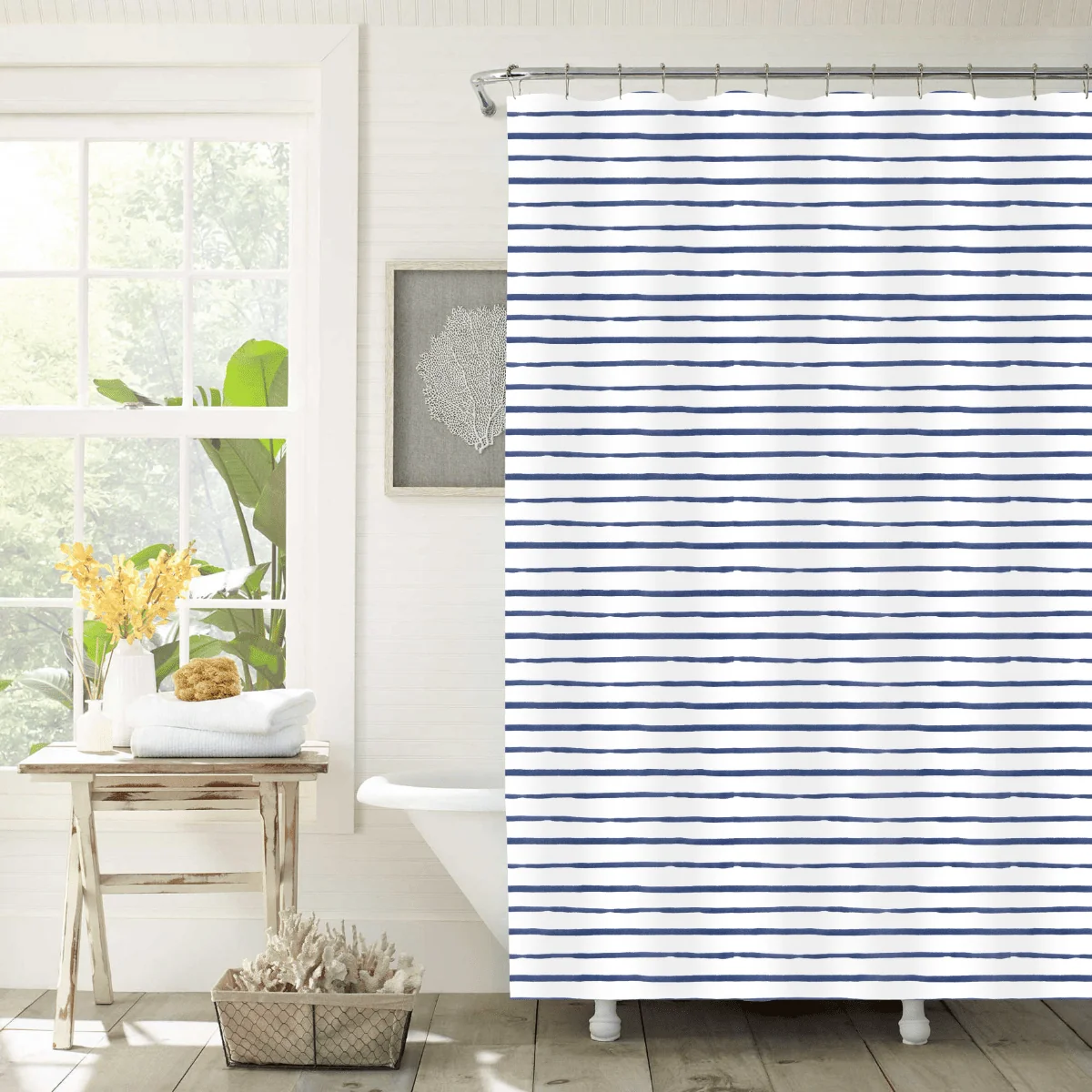 Specialty Lise Shower Curtain Stripe 70X72 ASST Original Design