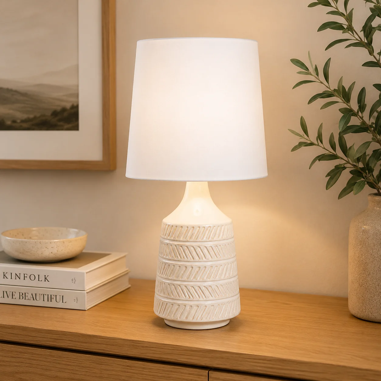 Excellent Laurent Taylor – Ceramic Table Lamp Pure