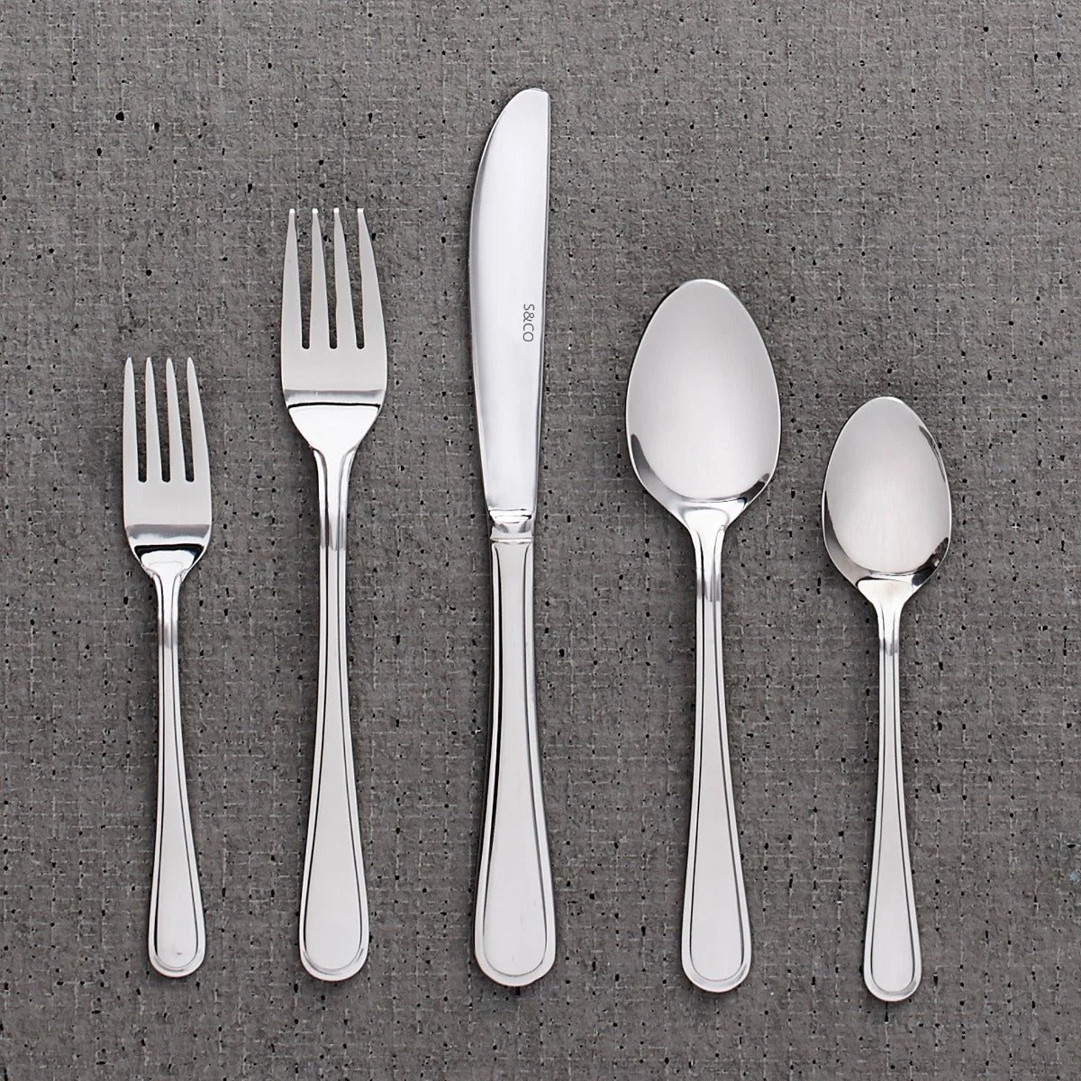 Organic Kelby 20pc Stainless Steel Cutlery Set Eco-Friendly