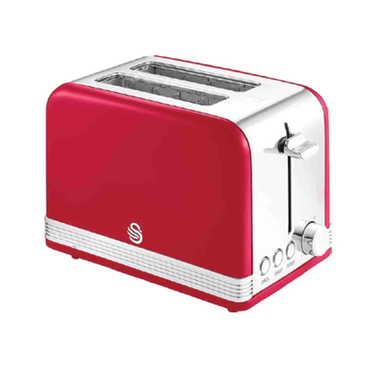 Certified Swan 2-slice Retro Red Toaster Top-Quality