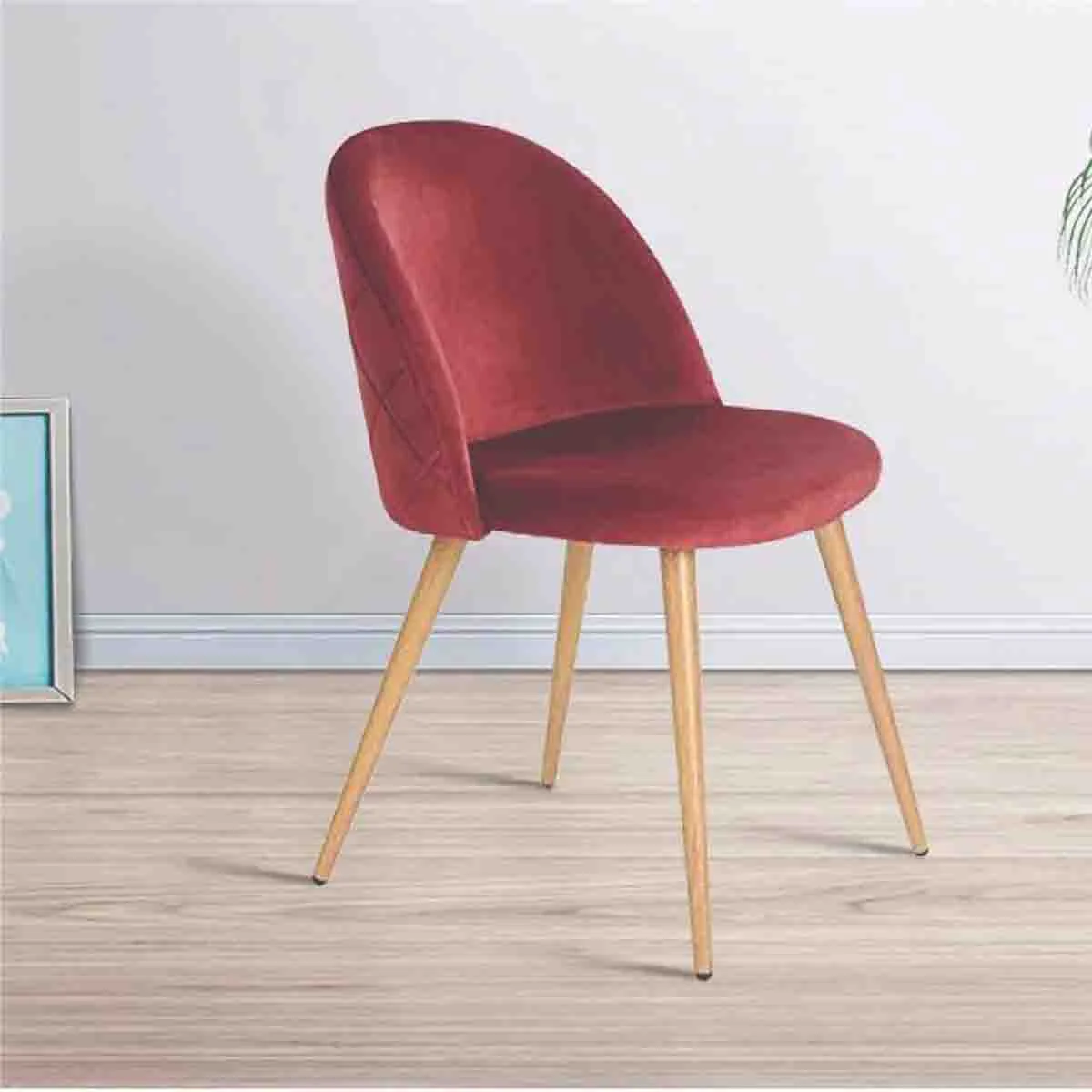 Fast Atelier Du Nord – Premium Velvet Padded Dining Chair Trendy