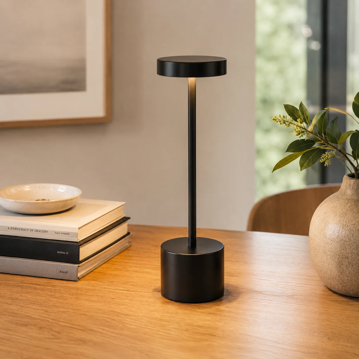 Fine Crafted Usb Rechargable Table Lamp Crafted