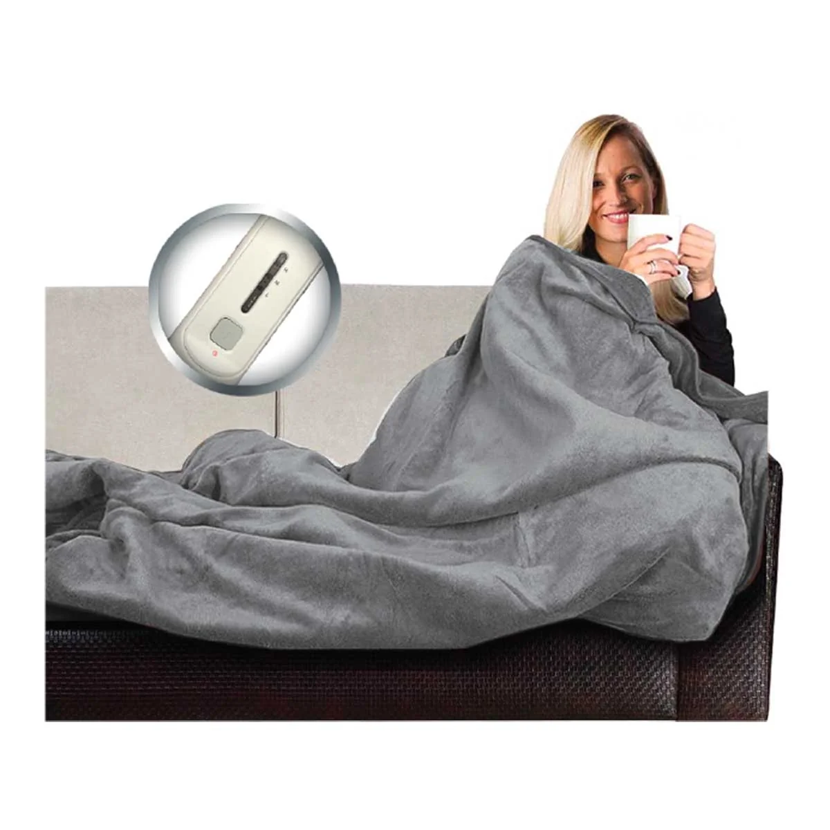 Secure Electric Heated Throw Classic