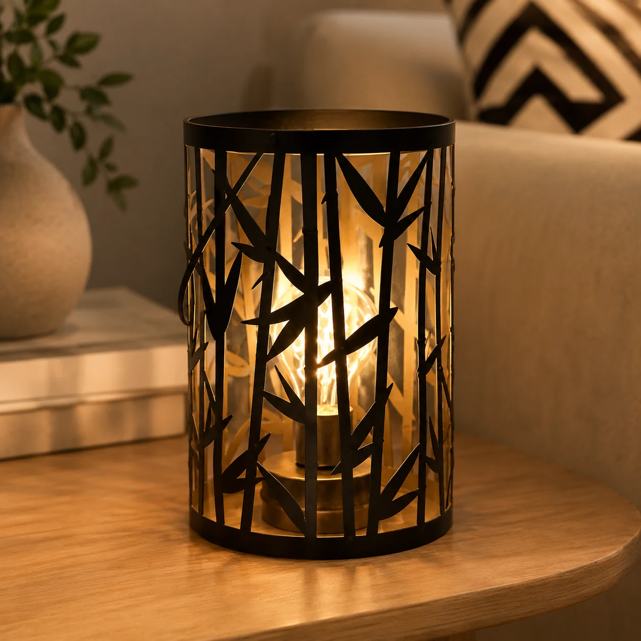 Expertly Made Metal LED Lamp Practical