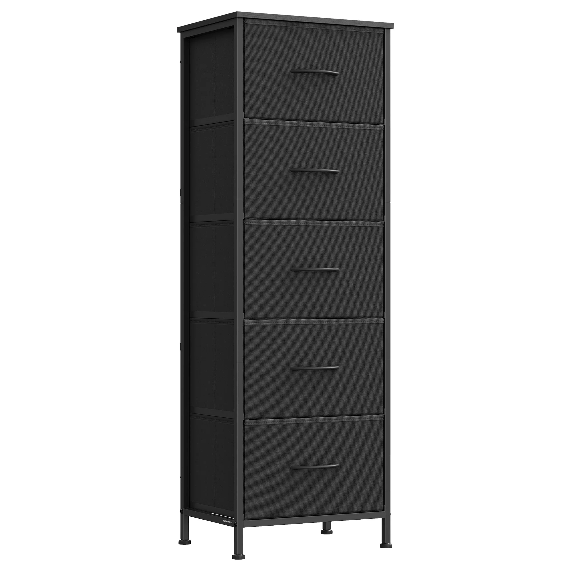 Smart SONGMICS SONGMICS Dresser for Bedroom Chest of Drawers with 5 Fabric Drawers Storage Organizer Unit Healthy