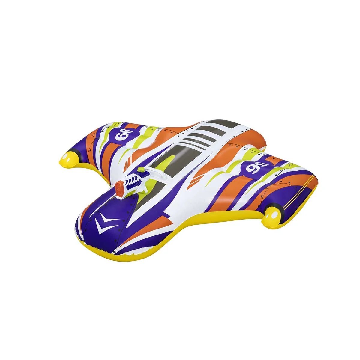 Reusable way® Splash Shuttle™ Kids Ride-On Pool Float 1.17 m x 1.07 m Solid