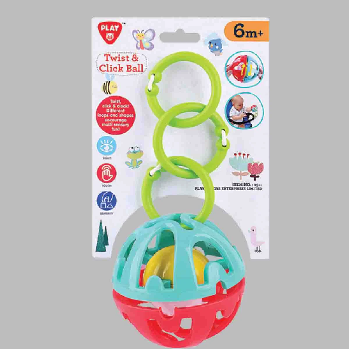 Certified Playgo-take Along Clicky Ball Effective