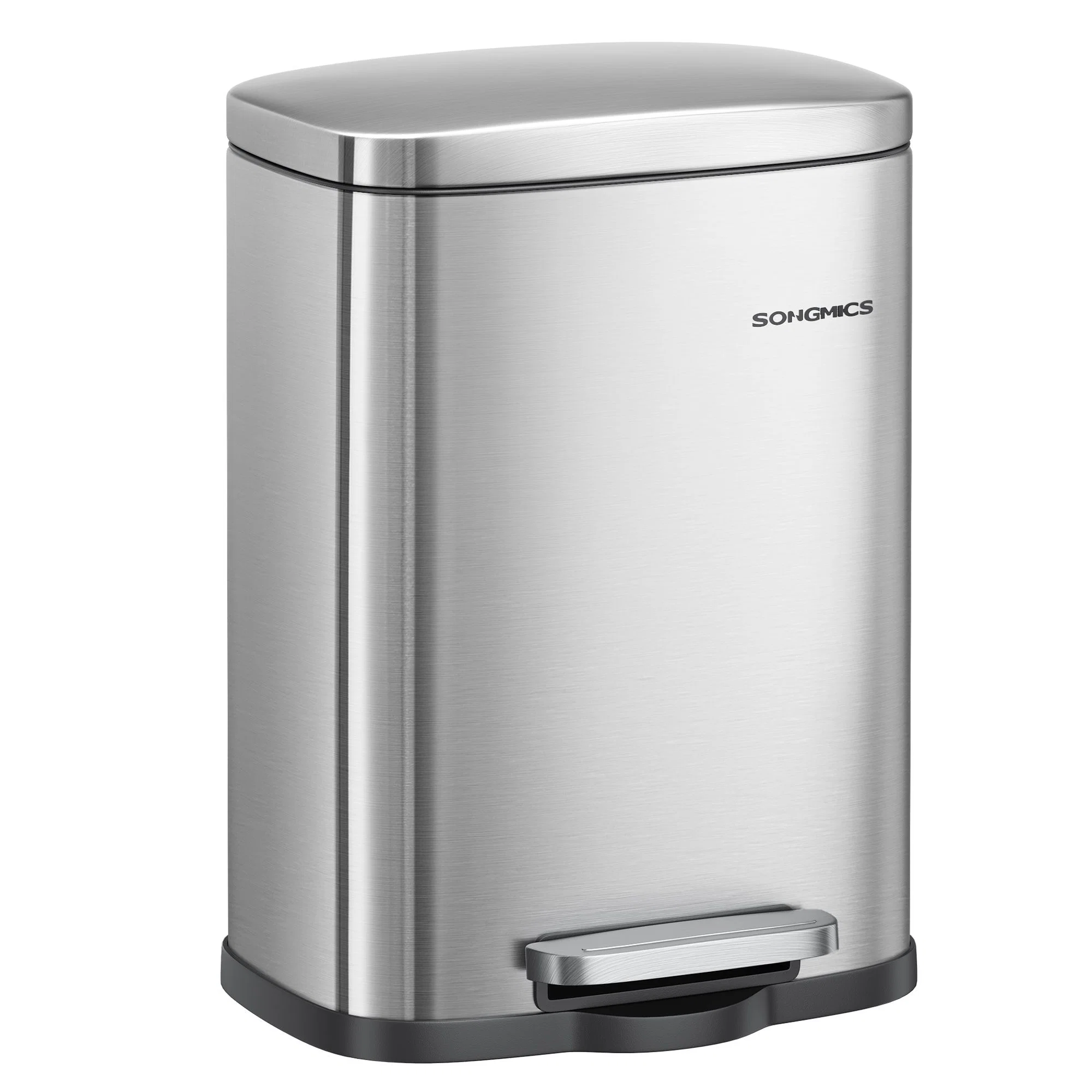 Solid SONGMICS SONGMICS Small Bathroom Trash Can Durable