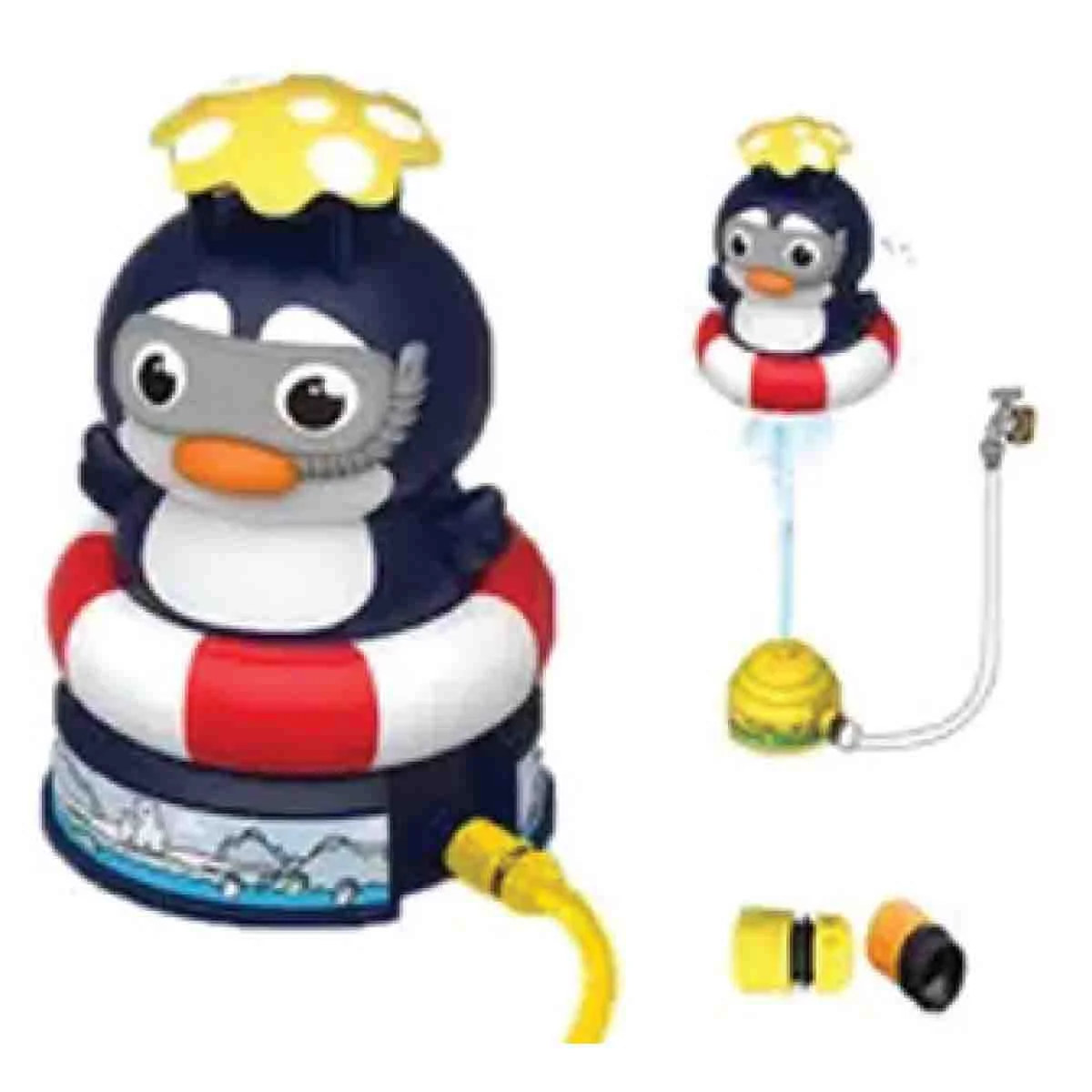 Luxury Fountain Penguin Sprinkler Smooth
