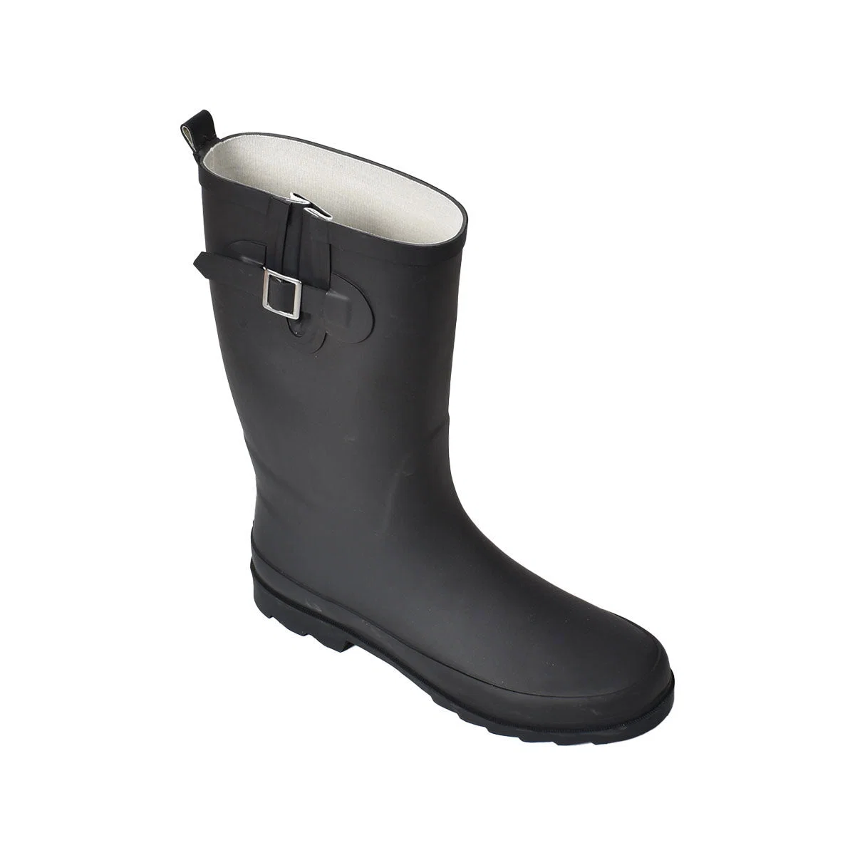 World-Class Men’s Black Rubber Boot High-Quality