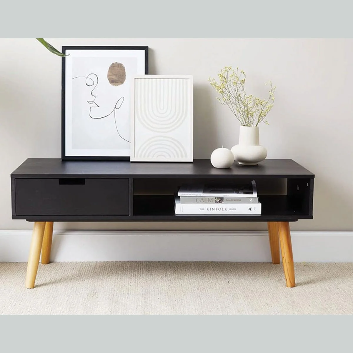 Quality Atelier Du Nord – Hudson Media Tv Console Cabinet Lightweight
