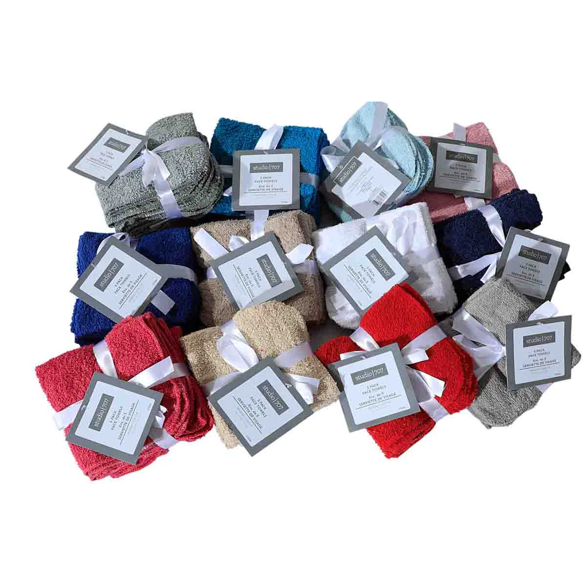 Optimized Stodio 707-5 PK Face Cloths Organic