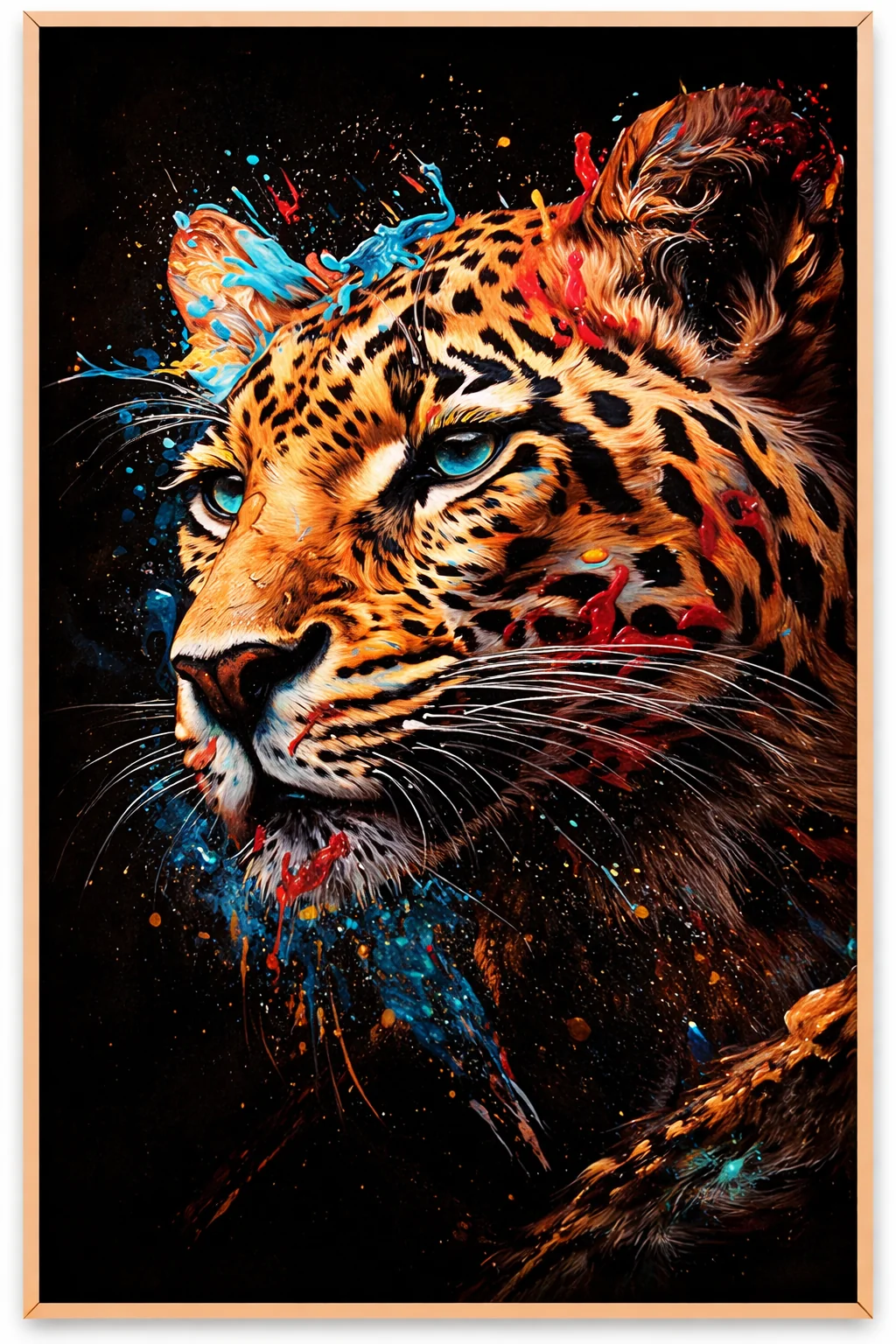 Carefully Designed LAUREN TAYLOR – hand painting picture 60X90cm Green