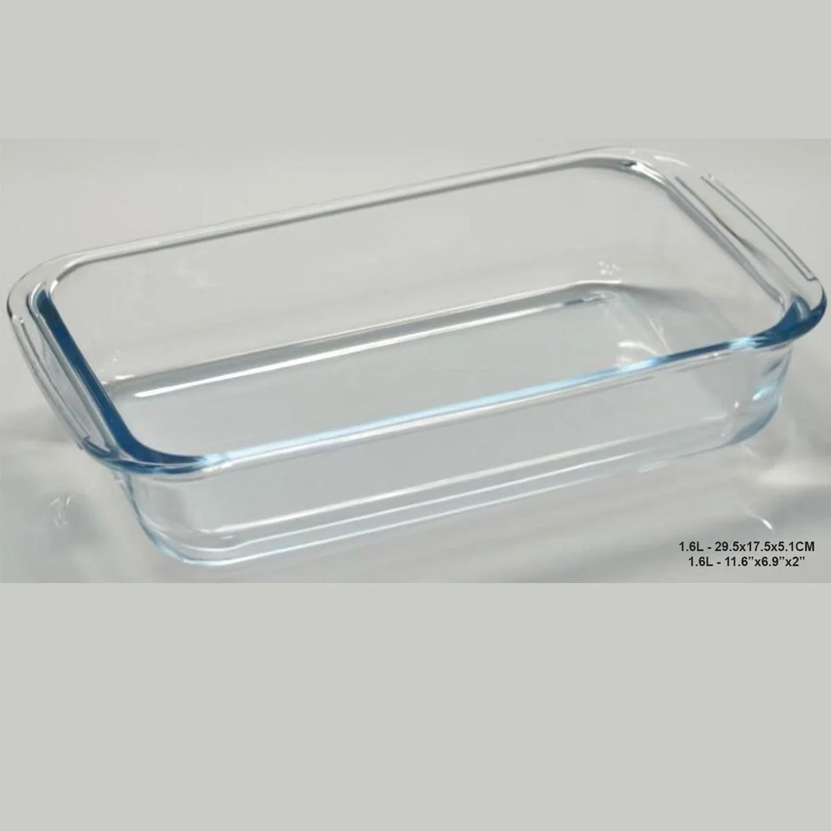Breathable A La Cuisine- Borosilicate Glass Baking Tray – 1.6l Reliable