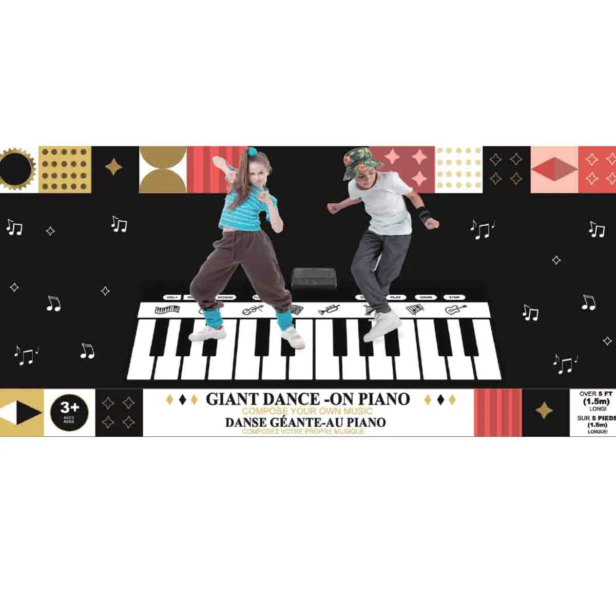 Genuine Giant Piano Mat Long-Lasting