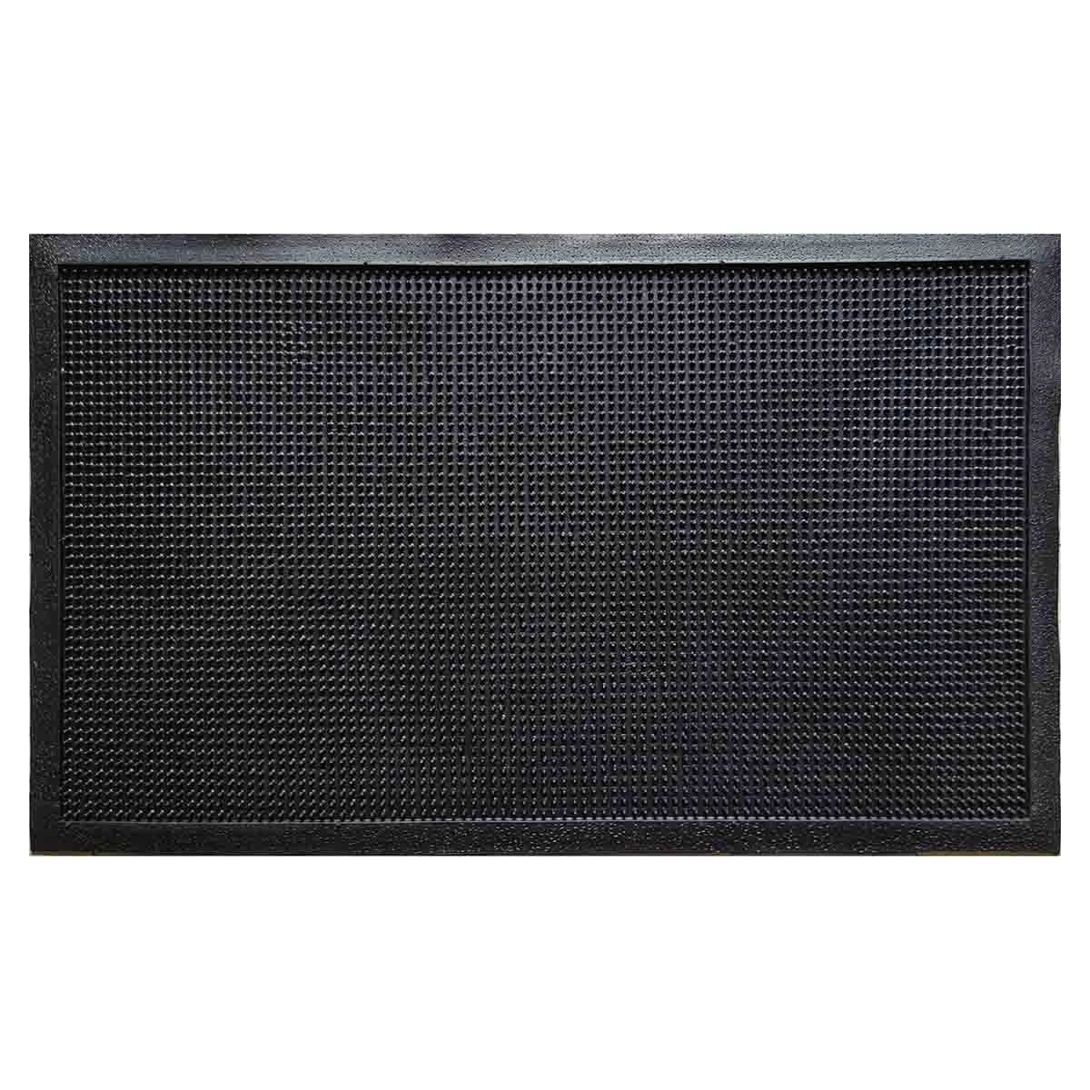Sustainable Lauren Taylor – Rubber Pin Mat Black Fast