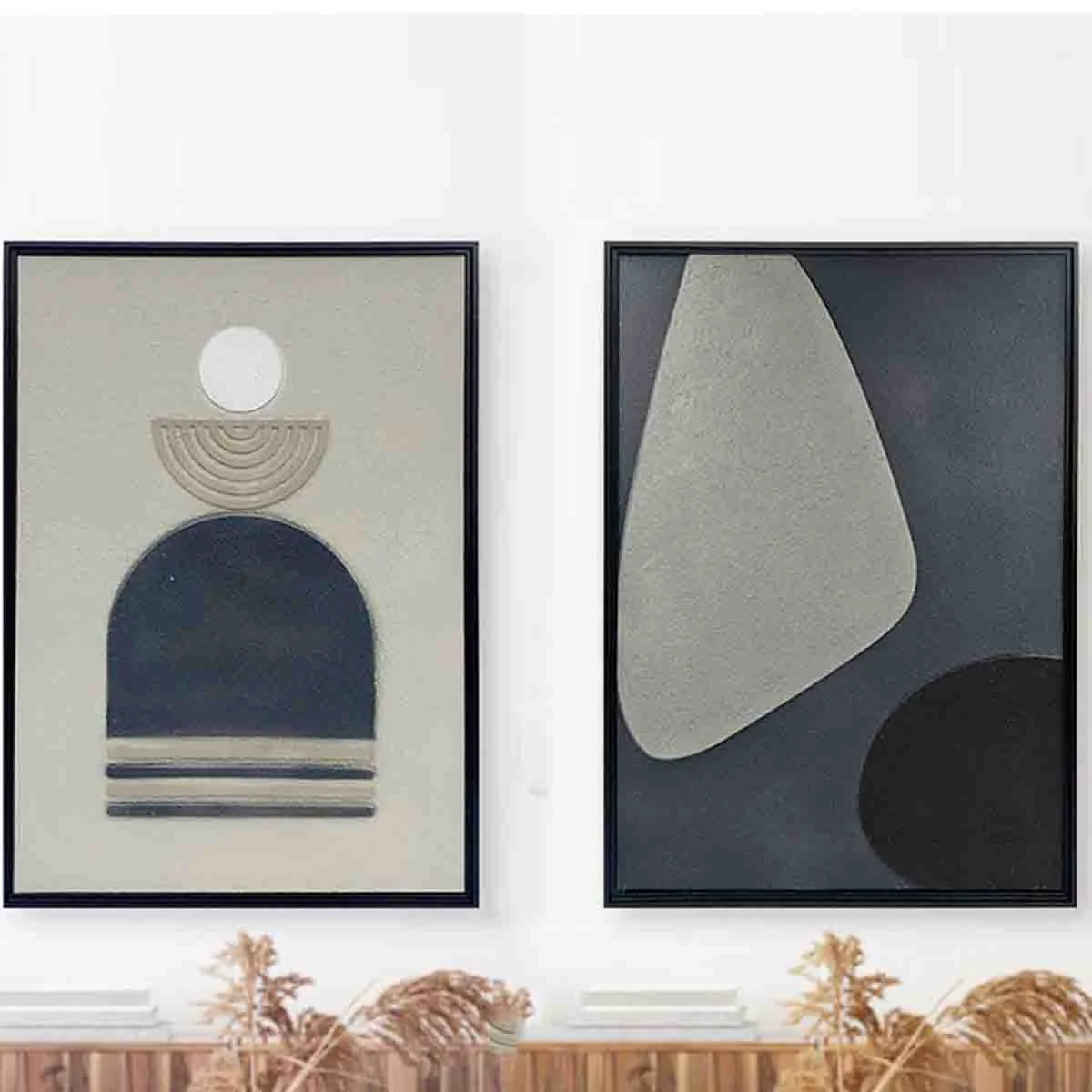 Sophisticated LAUREN TAYLOR – Sand blast 3D wall art Fashionable