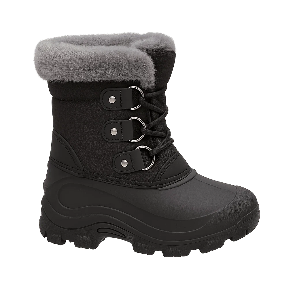 Modern Winter Snow Boots with Faux Fur Lining Advanced