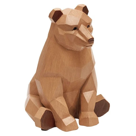Minimalist ORNAMENT MONEYBANK BEAR Eco-Friendly