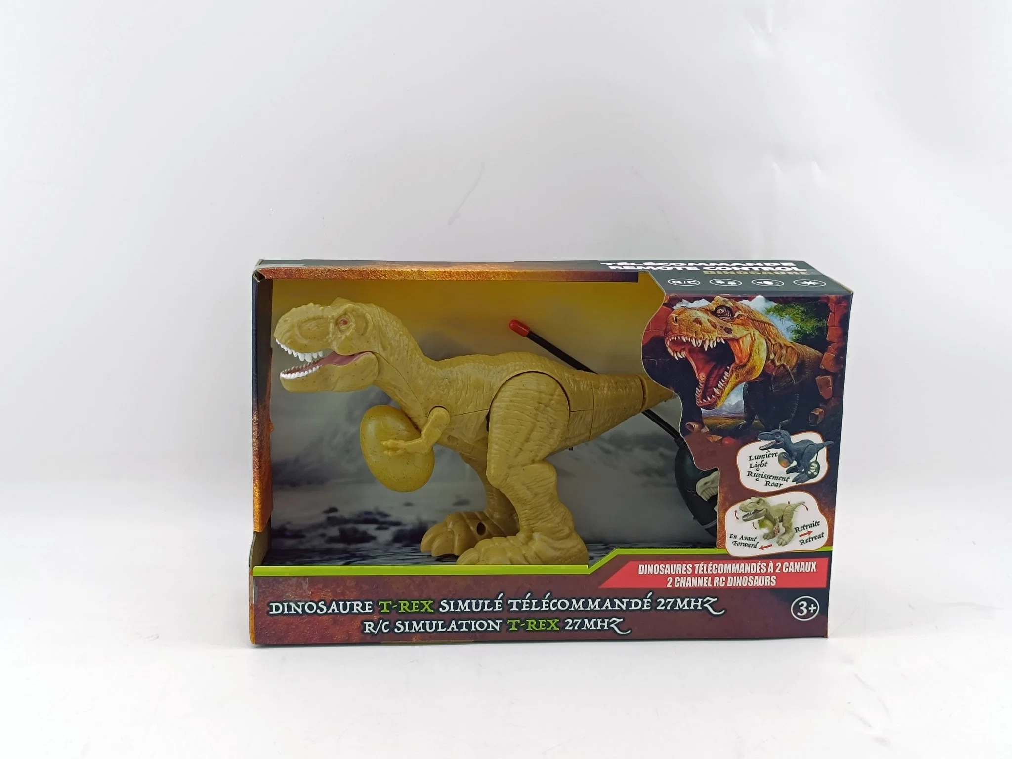 Sophisticated Remote-Control T-Rex Simulation Toy 27MHz Minimalist