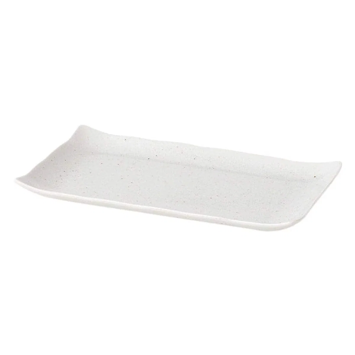 Refined ULTRA LIGHTWEIGHT 22x13CM RECTANGLE PLATE KARU ECLE SHIROKARATSU Lightweight