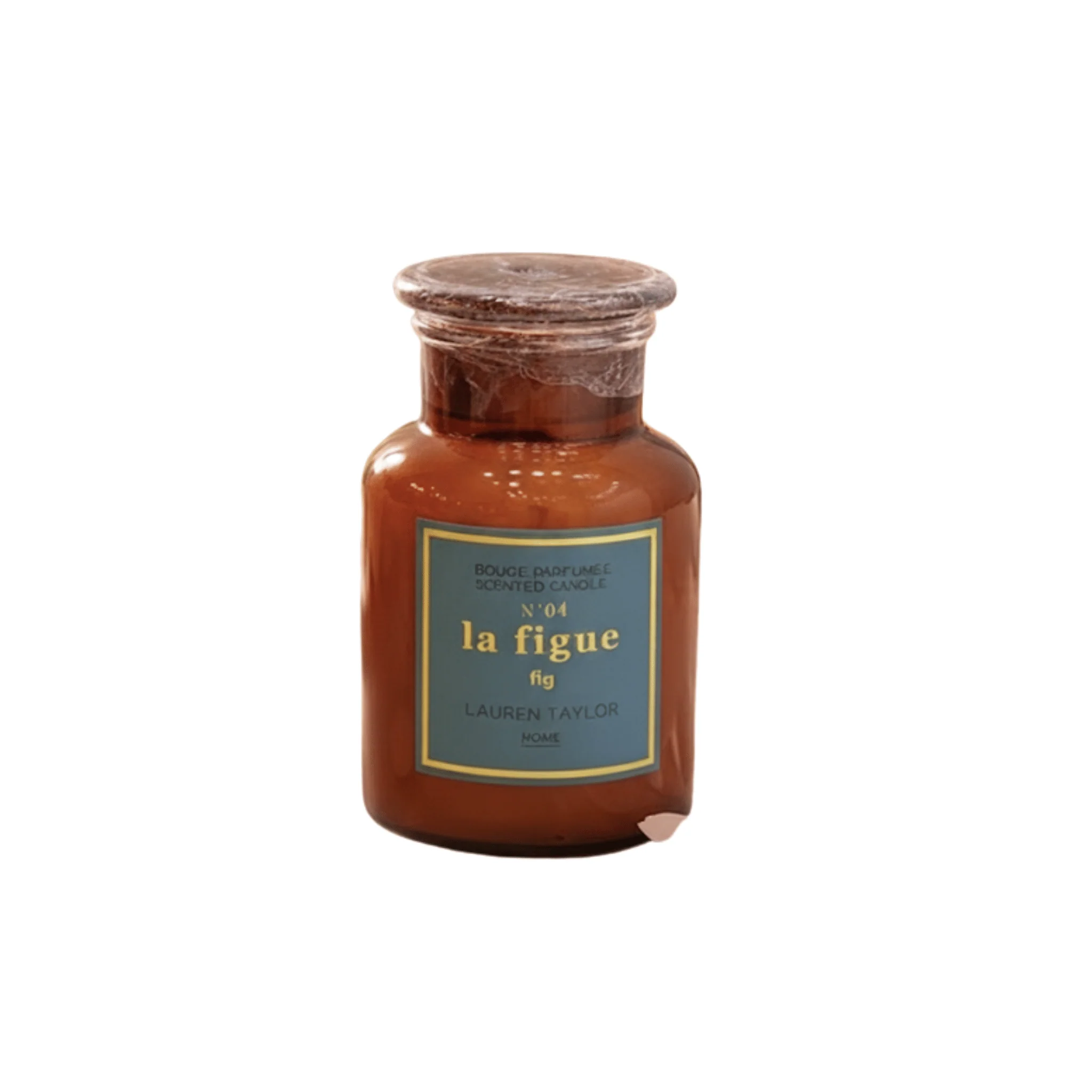 Exclusive Fig Scented Candle – Decorative Glass Bottle Authentic