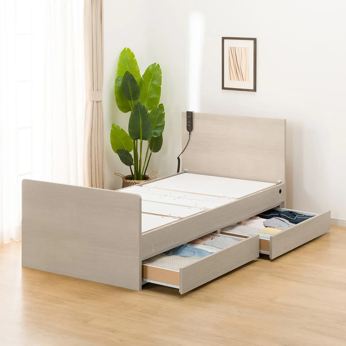 Trusted ADJUSTABLE BED NS001 S DR GY Convenient