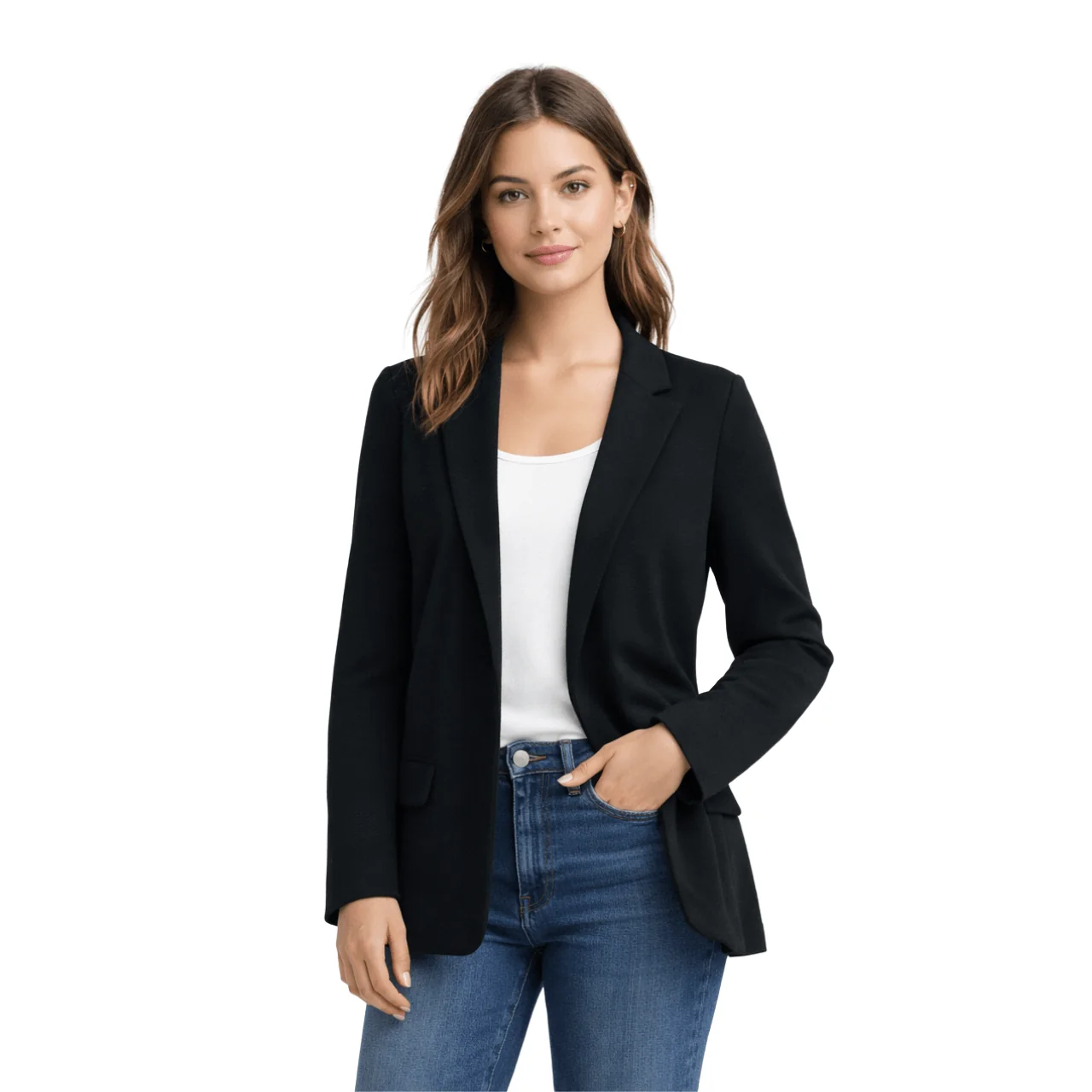 Effective Classic Tailored Blazer Relaxed