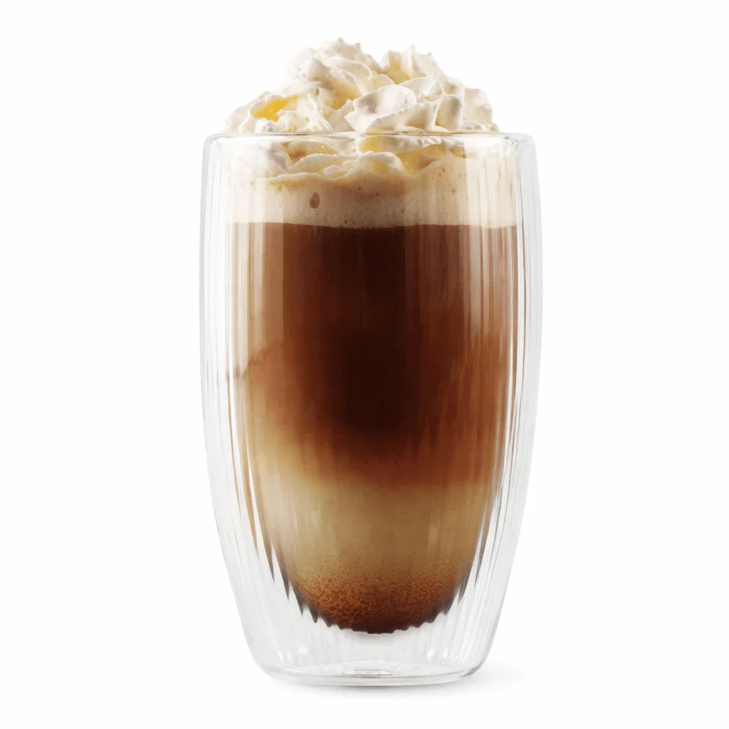 Environmentally Friendly NUVO Set of 2 Double-Walled Ribbed Latte Cups Minimalist